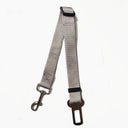 Adjustable Pet Car Seat Belt Harness for Small to Medium Dogs and Cats - Travel Safety Leash Clip - 13 Color Options  ourlum.com Grey  