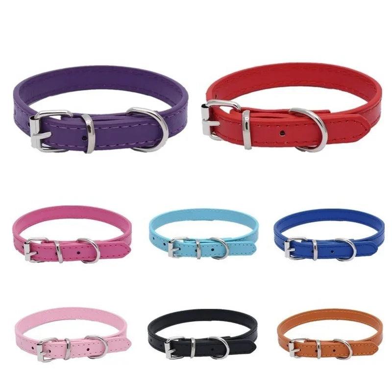 Adjustable Pet Collar with Alloy Buckle for Small to Medium-sized Pets  ourlum.com   
