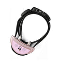 Pink Nylon Pet Bark Control Collar with Adjustable Sensitivity - Waterproof and Rechargeable  ourlum.com Pink collar United State 