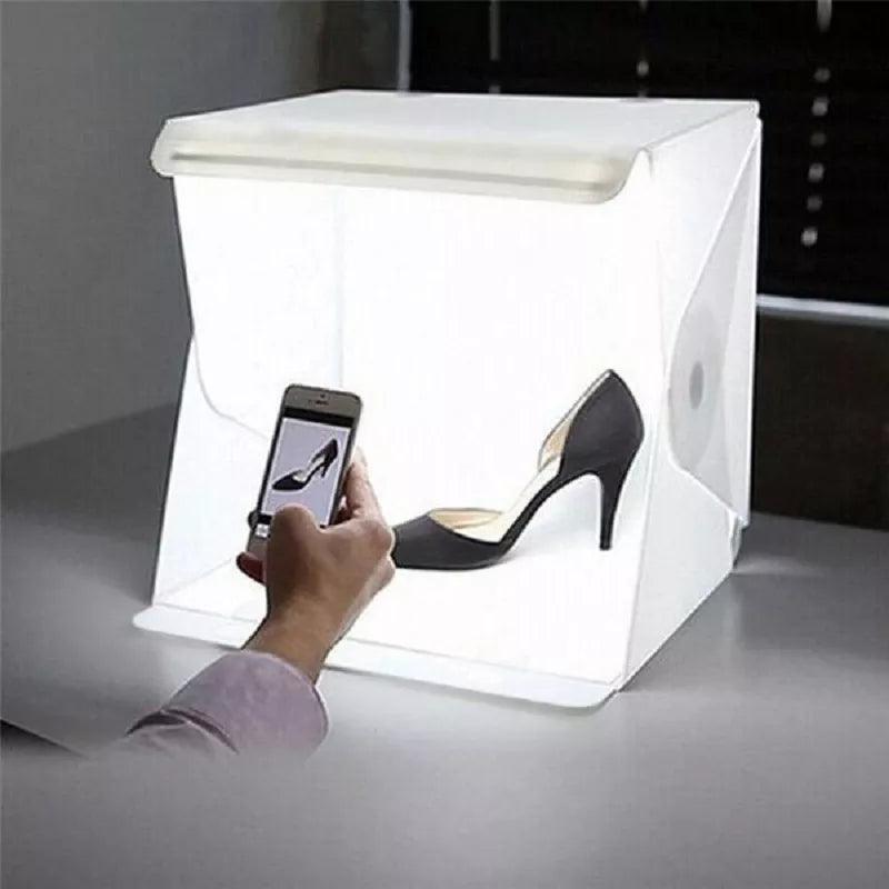 Portable LED Lightbox Studio Kit for Product Photography  ourlum.com   