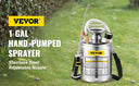 VEVOR Stainless Steel Hand Pump Sprayer for Garden Use