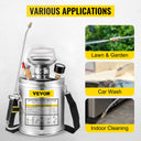 VEVOR Stainless Steel Hand Pump Sprayer for Garden Use