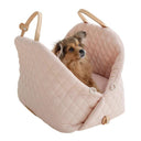 Puppy Go Out Portable Dog Travel Bag with Seat Belt and Bed for Small Breeds  ourlum.com   