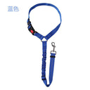 Secure Reflective Nylon Dog Car Seat Belt Leash Harness for Small Dogs  ourlum.com Blue  