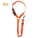 Secure Reflective Nylon Dog Car Seat Belt Leash Harness for Small Dogs  ourlum.com Orange  