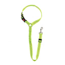 Secure Reflective Nylon Dog Car Seat Belt Leash Harness for Small Dogs  ourlum.com Green  