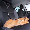 Secure Reflective Nylon Dog Car Seat Belt Leash Harness for Small Dogs  ourlum.com   