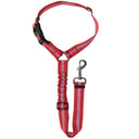 Secure Reflective Nylon Dog Car Seat Belt Leash Harness for Small Dogs  ourlum.com Red  