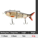 Ultimate Robotic Swimming Fishing Lures with Rechargeable LED Light  ourlum.com NEW DZY 379  