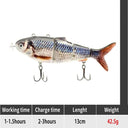 Ultimate Robotic Swimming Fishing Lures with Rechargeable LED Light  ourlum.com NEW DZY C  