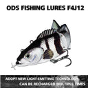 Ultimate Robotic Swimming Fishing Lures with Rechargeable LED Light  ourlum.com   