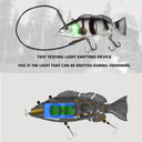 Ultimate Robotic Swimming Fishing Lures with Rechargeable LED Light  ourlum.com   