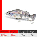 Ultimate Robotic Swimming Fishing Lures with Rechargeable LED Light  ourlum.com Big DZY T620  