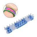 Creative Rubber Band Bracelet Making Kit for Kids - Weaving Tool Box with Silicone Bands - Arts and Crafts Set for Girls  ourlum.com knitting machine 1pc  