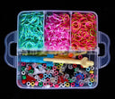 Creative Rubber Band Bracelet Making Kit for Kids - Weaving Tool Box with Silicone Bands - Arts and Crafts Set for Girls  ourlum.com   