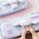 Sanrio Character Pencil Case Set Cute Stationery Organizer