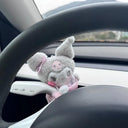 Sanrio Character Plush Doll Car Accessory Set  ourlum.com   