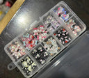 Whimsical Sanrio Nail Art Charm Kit with Hello Kitty and Kuromi Gems  ourlum.com 06  