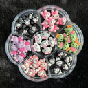 Whimsical Sanrio Nail Art Charm Kit with Hello Kitty and Kuromi Gems  ourlum.com 35pcs 1  