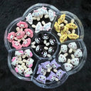 Whimsical Sanrio Nail Art Charm Kit with Hello Kitty and Kuromi Gems  ourlum.com 42pcs 1  