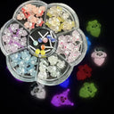 Whimsical Sanrio Nail Art Charm Kit with Hello Kitty and Kuromi Gems  ourlum.com luminous  