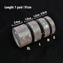 Shimmering Rhinestone DIY Sticker Set for Crafts and Decor  ourlum.com Multicolor S 