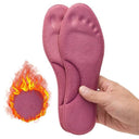 Winter Bliss Self-Heating Massage Insole for Men and Women  ourlum.com A - Rose Red EU 35-36 