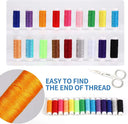 All-in-One Sewing Kit with 100-Yard Threads and Essential Tools for Quick Repairs and DIY Projects  ourlum.com   