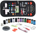 All-in-One Sewing Kit with 100-Yard Threads and Essential Tools for Quick Repairs and DIY Projects  ourlum.com L 68-piece- black 