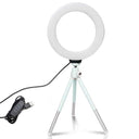 Versatile Mini LED Ring Light Kit for Stunning Videos