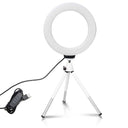 Versatile Mini LED Ring Light Kit for Stunning Videos