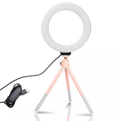 SH Photo Mini LED Ring Light Kit: Professional Illumination for YouTuber Videos