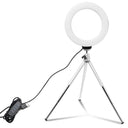 Versatile Mini LED Ring Light Kit for Stunning Videos