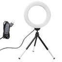 Versatile Mini LED Ring Light Kit for Stunning Videos