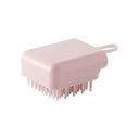 Silicone Hair Washing and Scalp Massage Brush with Enhanced Resilience  ourlum.com Pink-TypeD  