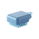 Silicone Hair Washing and Scalp Massage Brush with Enhanced Resilience  ourlum.com Blue-TypeD  