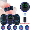 Electric Shoulder Massager Heating Vibration Belt Rechargeable