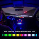 Dynamic RGB Music Sync LED Light with Voice Control for Gaming Desktop Decor  ourlum.com   