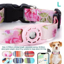 Adjustable Digital Print Pet Collar with Airtag Holder - Choose from S/M/L Sizes for Dogs and Cats  ourlum.com -L5  