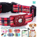 Adjustable Digital Print Pet Collar with Airtag Holder - Choose from S/M/L Sizes for Dogs and Cats  ourlum.com -M1  