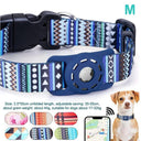 Adjustable Digital Print Pet Collar with Airtag Holder - Choose from S/M/L Sizes for Dogs and Cats  ourlum.com -M3  