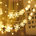 Enchanting Snowflake Christmas LED Light Decoration Set for Festive Home Decor and Gifts  ourlum.com   