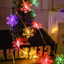 Enchanting Snowflake Christmas LED Light Decoration Set for Festive Home Decor and Gifts  ourlum.com   