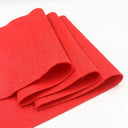 Crafty Creations Soft Felt Fabric Sheet for DIY Projects  ourlum.com Red(20cm X 90cm)  