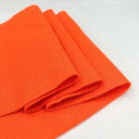 Crafty Creations Soft Felt Fabric Sheet for DIY Projects  ourlum.com Orange(20cm X 90cm)  