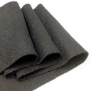 Crafty Creations Soft Felt Fabric Sheet for DIY Projects  ourlum.com Black(20cm X 90cm)  