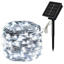 Enchanting Solar Festoon Lamp String for Outdoor Garden Decoration  ourlum.com White 1PC 7M 50LED 