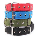 Durable Nylon Dog Collar for Various Breeds - Stylish and Safe Pet Accessory  ourlum.com   