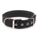 Durable Nylon Dog Collar for Various Breeds - Stylish and Safe Pet Accessory  ourlum.com Black S 