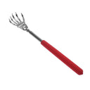 Extendable Stainless Steel Back Scratcher Claw Massager Massage Tool  ourlum.com red  